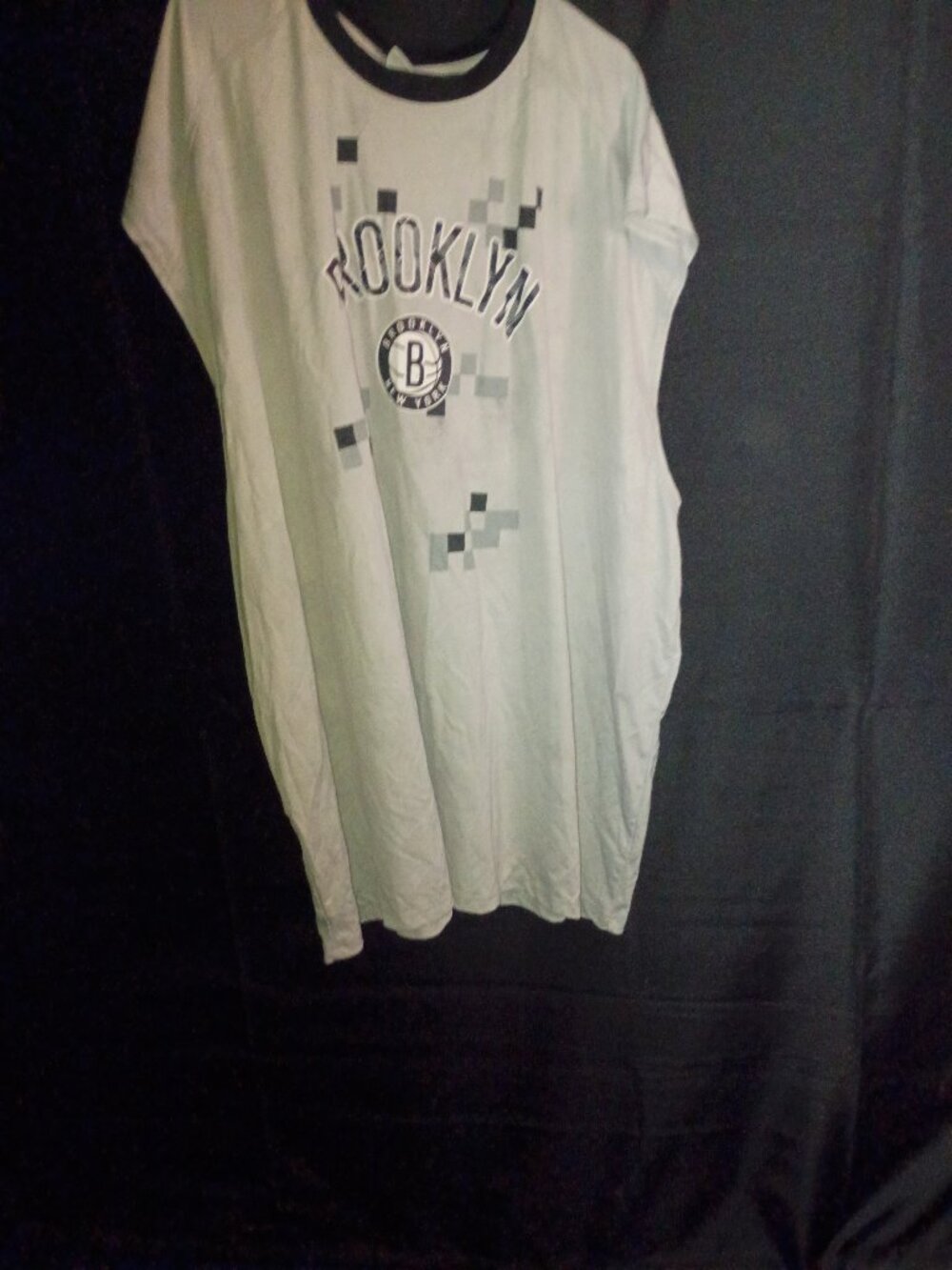 BROOKLYN NETS GREY TANK TOP 6XL